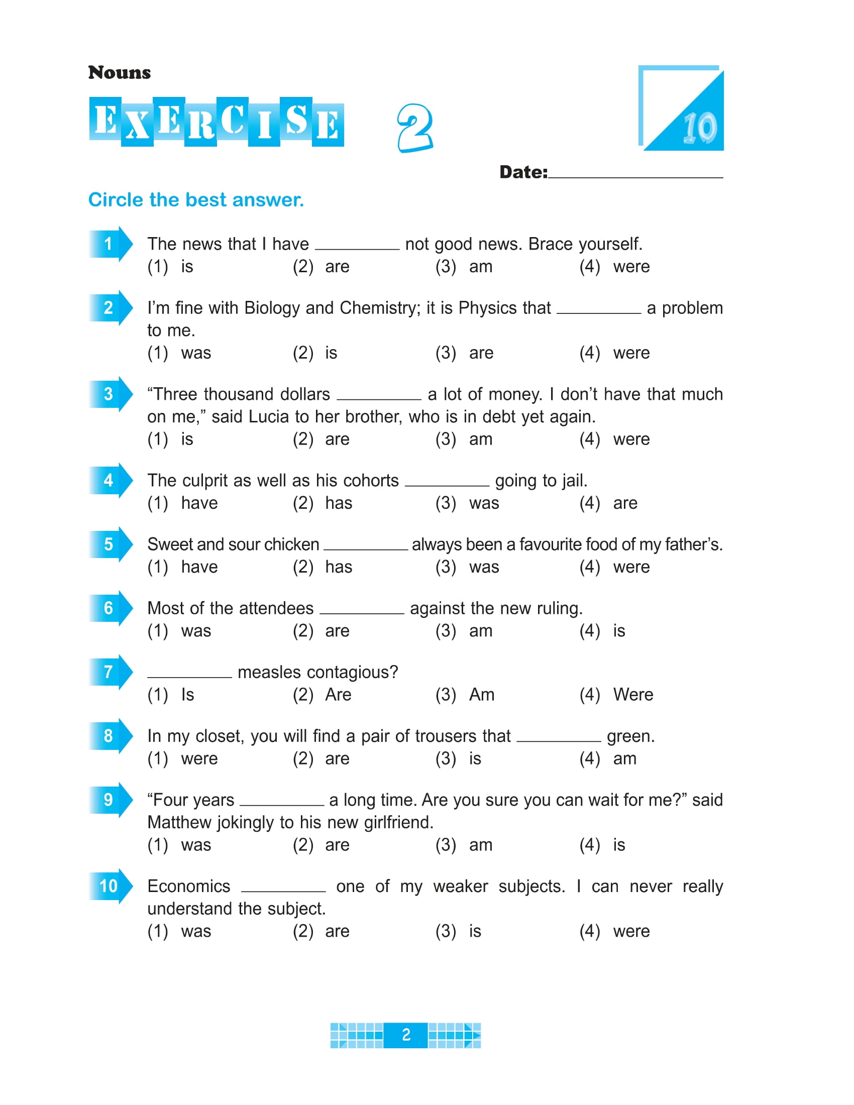Bộ Bài Tập Ngữ Pháp Tiếng Anh Cơ Bản Dành Cho Học Sinh - Quyển 5 PDF Bộ Bài Tập Ngữ Pháp Tiếng Anh Cơ Bản Dành Cho Học Sinh - Quyển 5 PDF