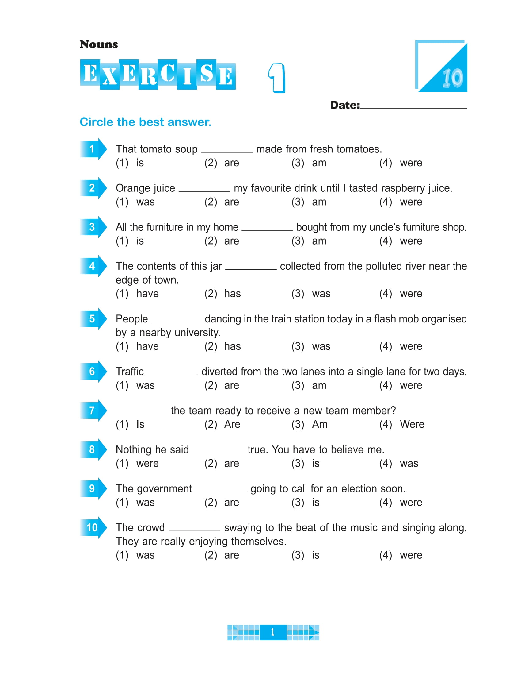 Bộ Bài Tập Ngữ Pháp Tiếng Anh Cơ Bản Dành Cho Học Sinh - Quyển 5 PDF Bộ Bài Tập Ngữ Pháp Tiếng Anh Cơ Bản Dành Cho Học Sinh - Quyển 5 PDF