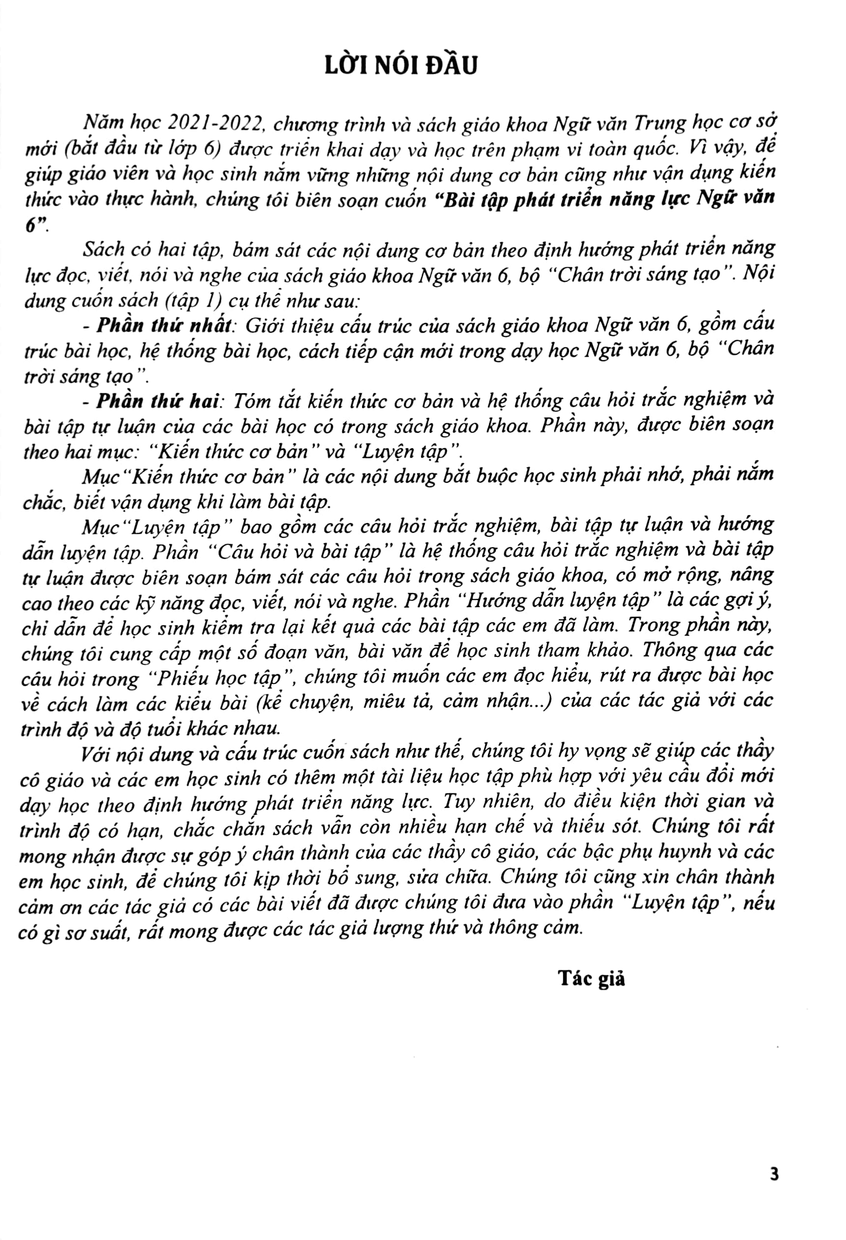 Tải sách Bài Tập Phát Triển Năng Lực Ngữ Văn 6 - Tập 1 (Chân Trời Sáng Tạo) PDF đọc ebook online, epub online, nghe sách nói audio miễn phí.