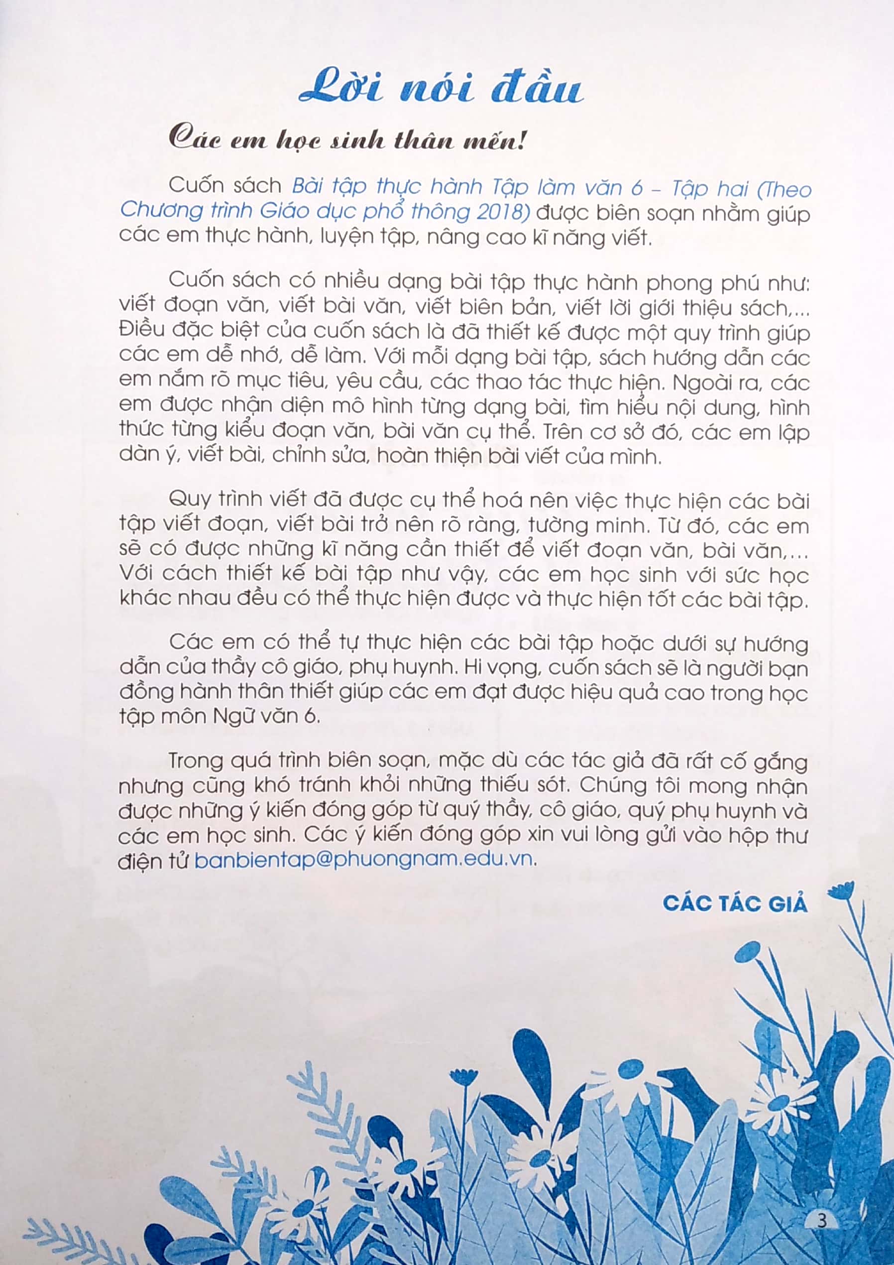 Tải sách Bài Tập Thực Hành Tập Làm Văn Lớp 6 - Tập 2 (Theo Chương Trình Giáo Dục Phổ Thông 2018) PDF đọc ebook online, epub online, nghe sách nói audio miễn phí.