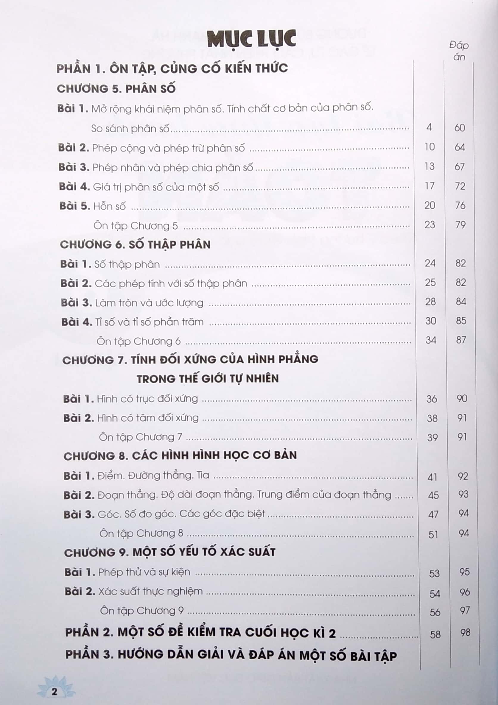 Bài Tập Thực Hành Toán Lớp 6 - Tập 2 (Theo Chương Trình Giáo Dục Phổ Thông 2018) PDF đọc ebook online, epub online, nghe sách nói audio miễn phí.
