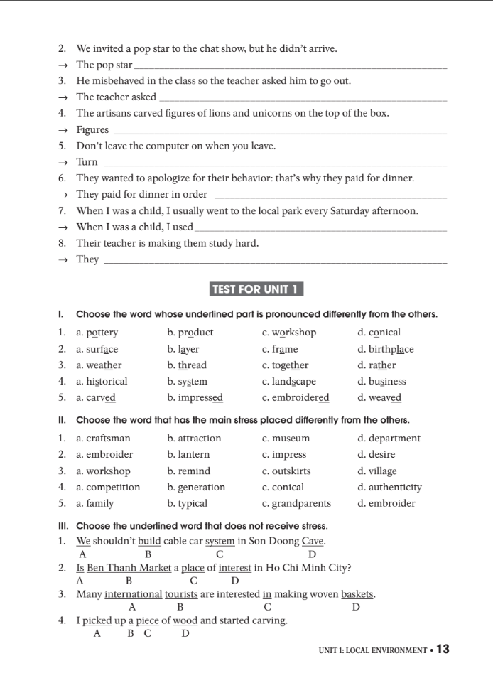 Bài Tập Tiếng Anh Lớp 9 Tâp 1 (Có Đáp Án) - Theo Chương Trình Mới Của Bộ Gd Và Đào Tạo PDF đọc ebook online, epub online, nghe sách nói audio miễn phí. Tải sách Bài Tập Tiếng Anh Lớp 9 Tâp 1 (Có Đáp Án) - Theo Chương Trình Mới Của Bộ Gd Và Đào Tạo PDF đọc ebook online, epub online, nghe sách nói audio miễn phí.