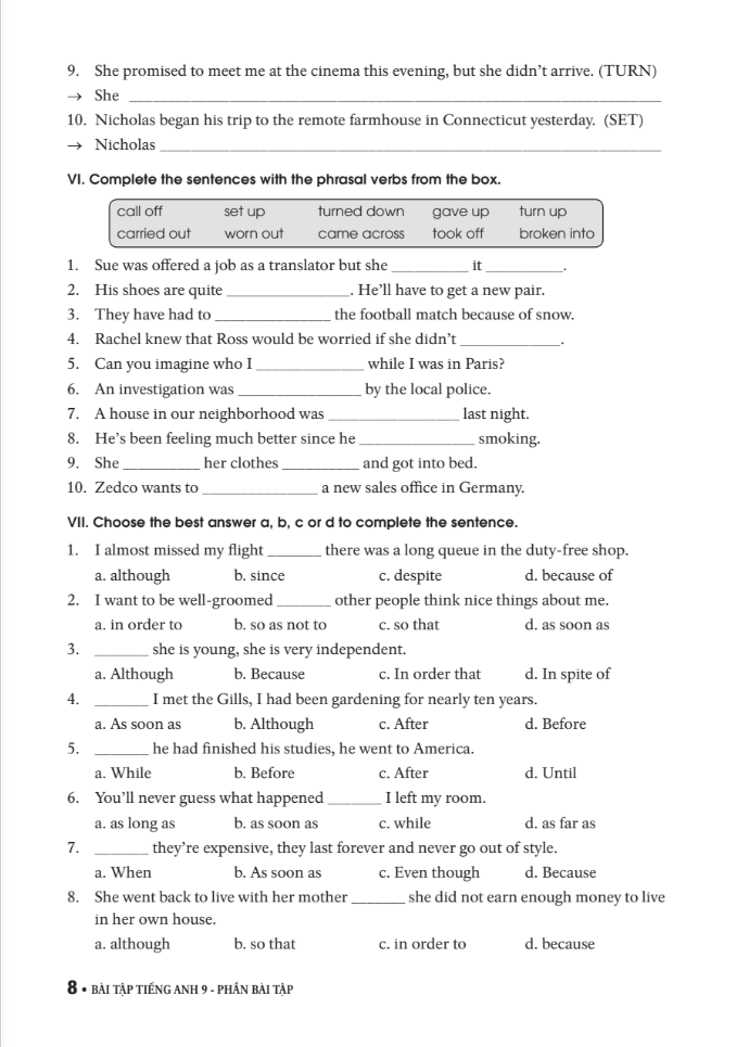 Bài Tập Tiếng Anh Lớp 9 Tâp 1 (Có Đáp Án) - Theo Chương Trình Mới Của Bộ Gd Và Đào Tạo PDF đọc ebook online, epub online, nghe sách nói audio miễn phí. Tải sách Bài Tập Tiếng Anh Lớp 9 Tâp 1 (Có Đáp Án) - Theo Chương Trình Mới Của Bộ Gd Và Đào Tạo PDF đọc ebook online, epub online, nghe sách nói audio miễn phí.