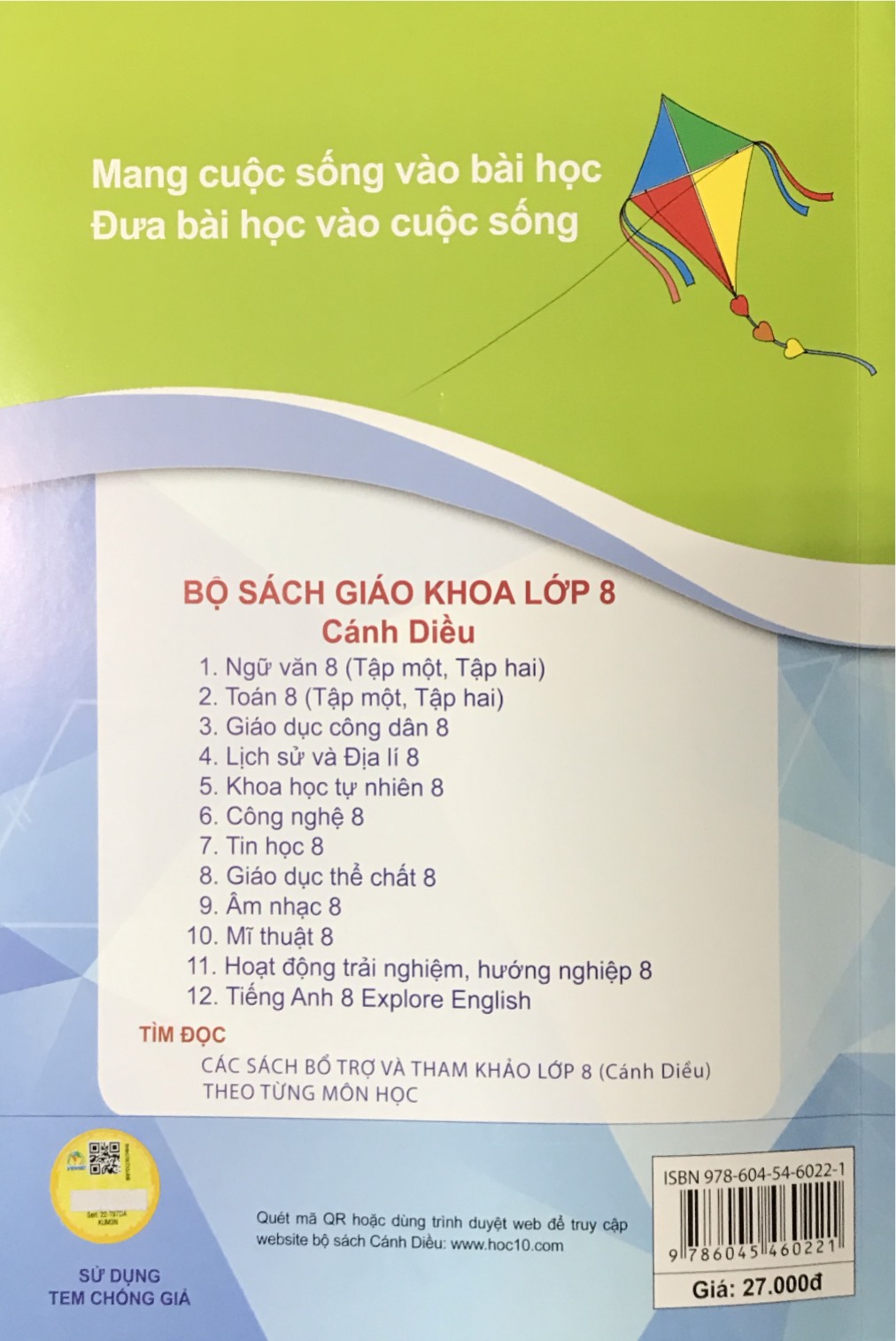 Sách Bài Tập Toán 8 - Tập 1 (Cánh Diều) (Chuẩn) - FAHASA.COM