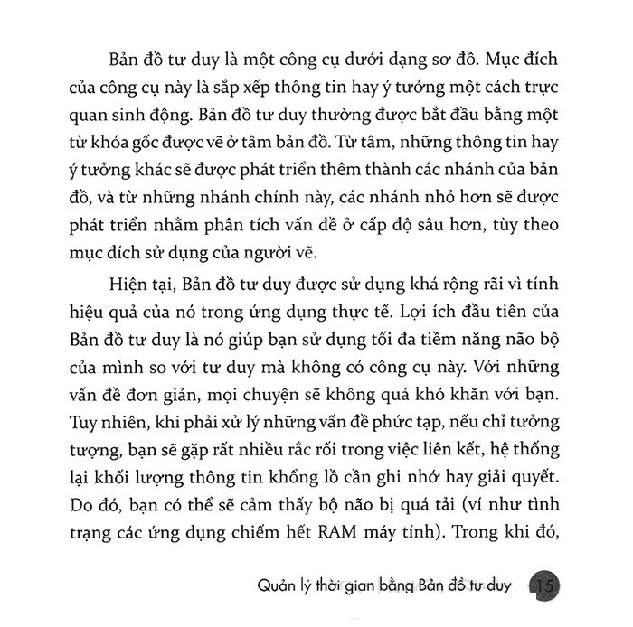 Bản Đồ Tư Duy Trong Quản Lý Thời Gian PDF