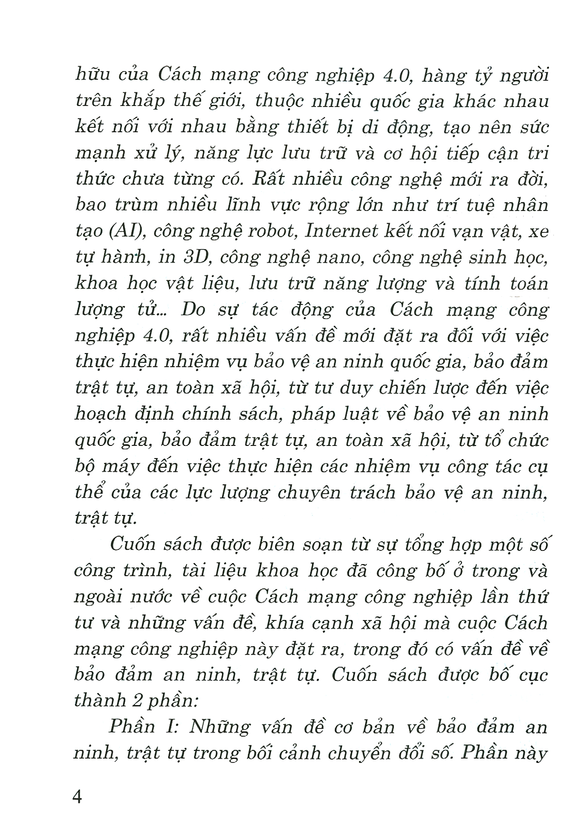 Tải sách Bảo Vệ An Ninh, Trật Tự Ở Việt Nam Trong Bối Cảnh Chuyển Đổi Số PDF đọc ebook online, epub online, nghe sách nói audio miễn phí.