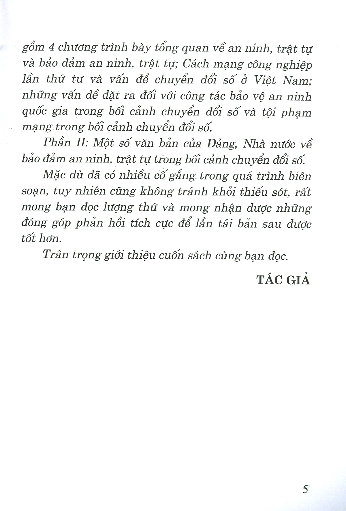 Tải sách Bảo Vệ An Ninh, Trật Tự Ở Việt Nam Trong Bối Cảnh Chuyển Đổi Số PDF đọc ebook online, epub online, nghe sách nói audio miễn phí.