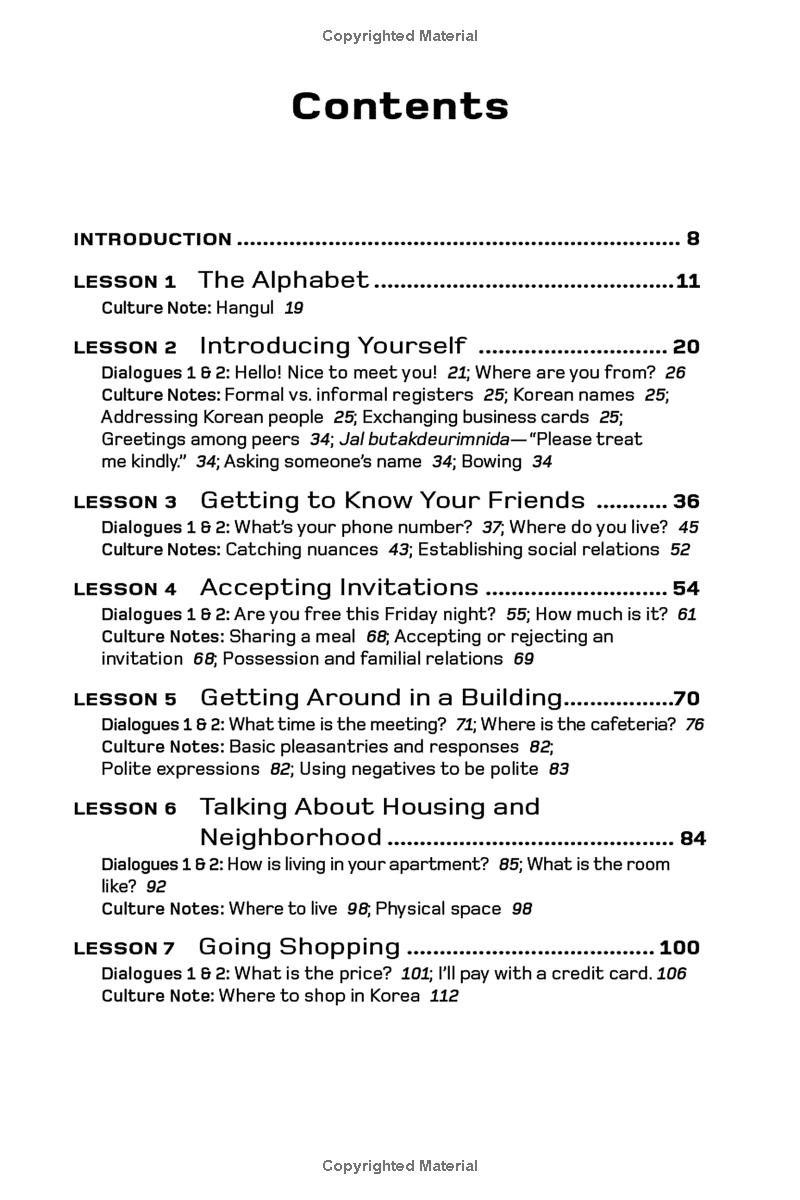 Basic Korean - Learn To Speak Korean In 19 Easy Lessons PDF - Reds