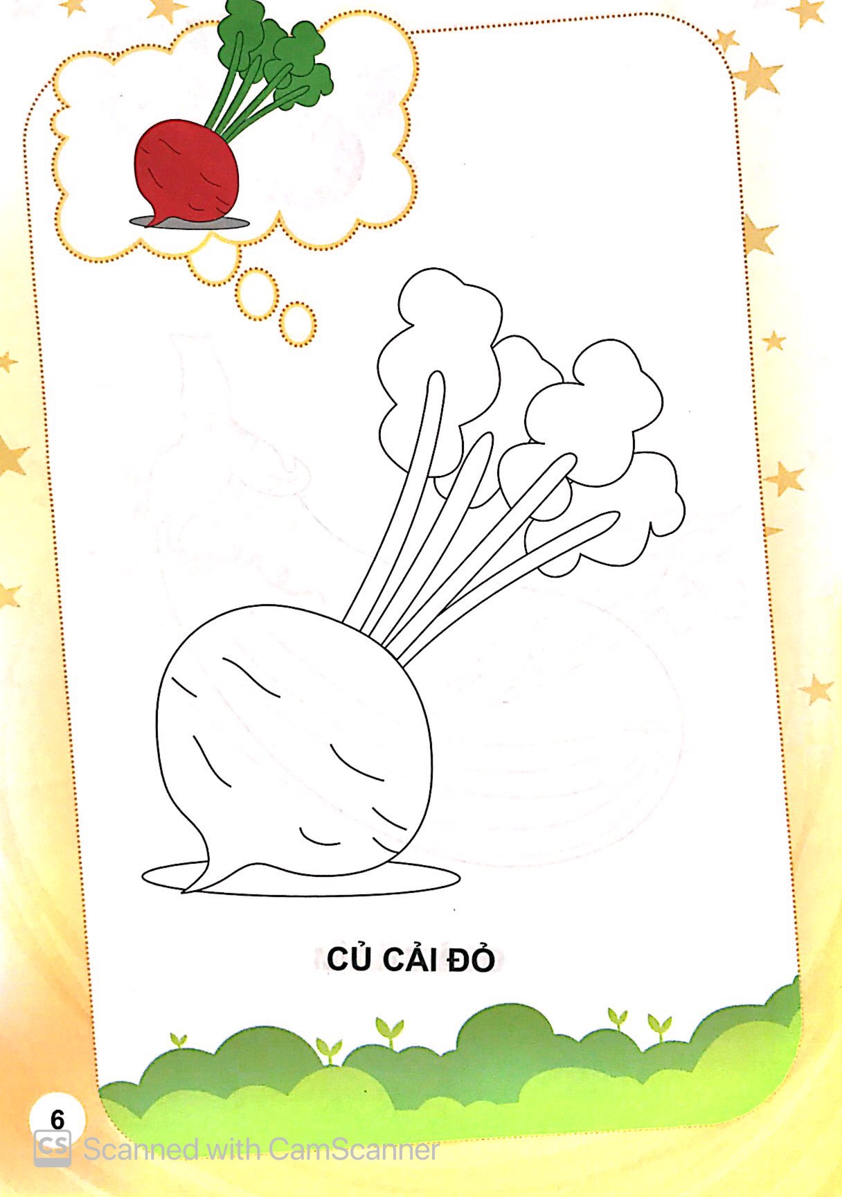 Sách Bé Tập Tô Màu - Rau, Củ, Quả (Tái Bản 2019) - FAHASA.COM