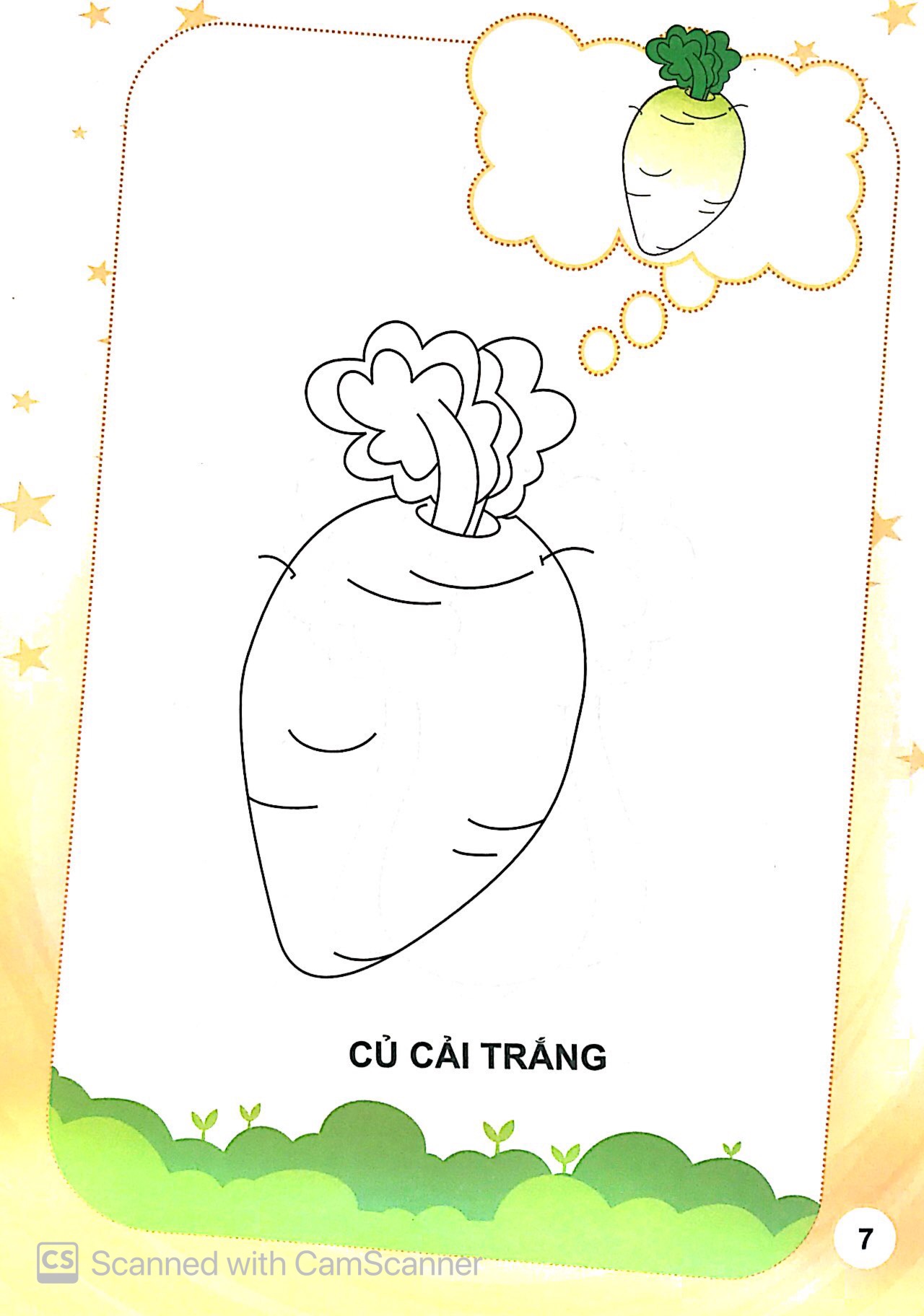 Sách Bé Tập Tô Màu - Rau, Củ, Quả (Tái Bản 2019) - FAHASA.COM