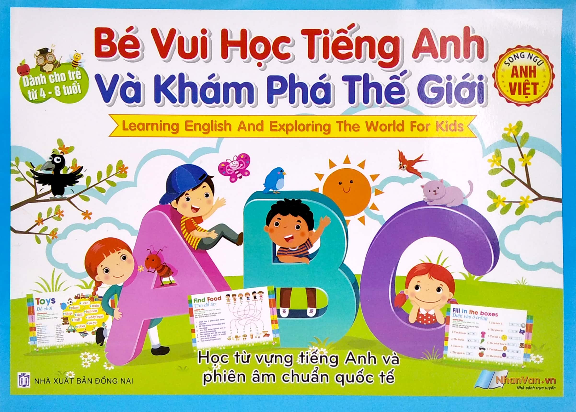Bé Vui Học Tiếng Anh Và Khám Phá Thế Giới Song Ngữ Anh-Ngữ PDF Bé Vui Học Tiếng Anh Và Khám Phá Thế Giới Song Ngữ Anh-Ngữ PDF