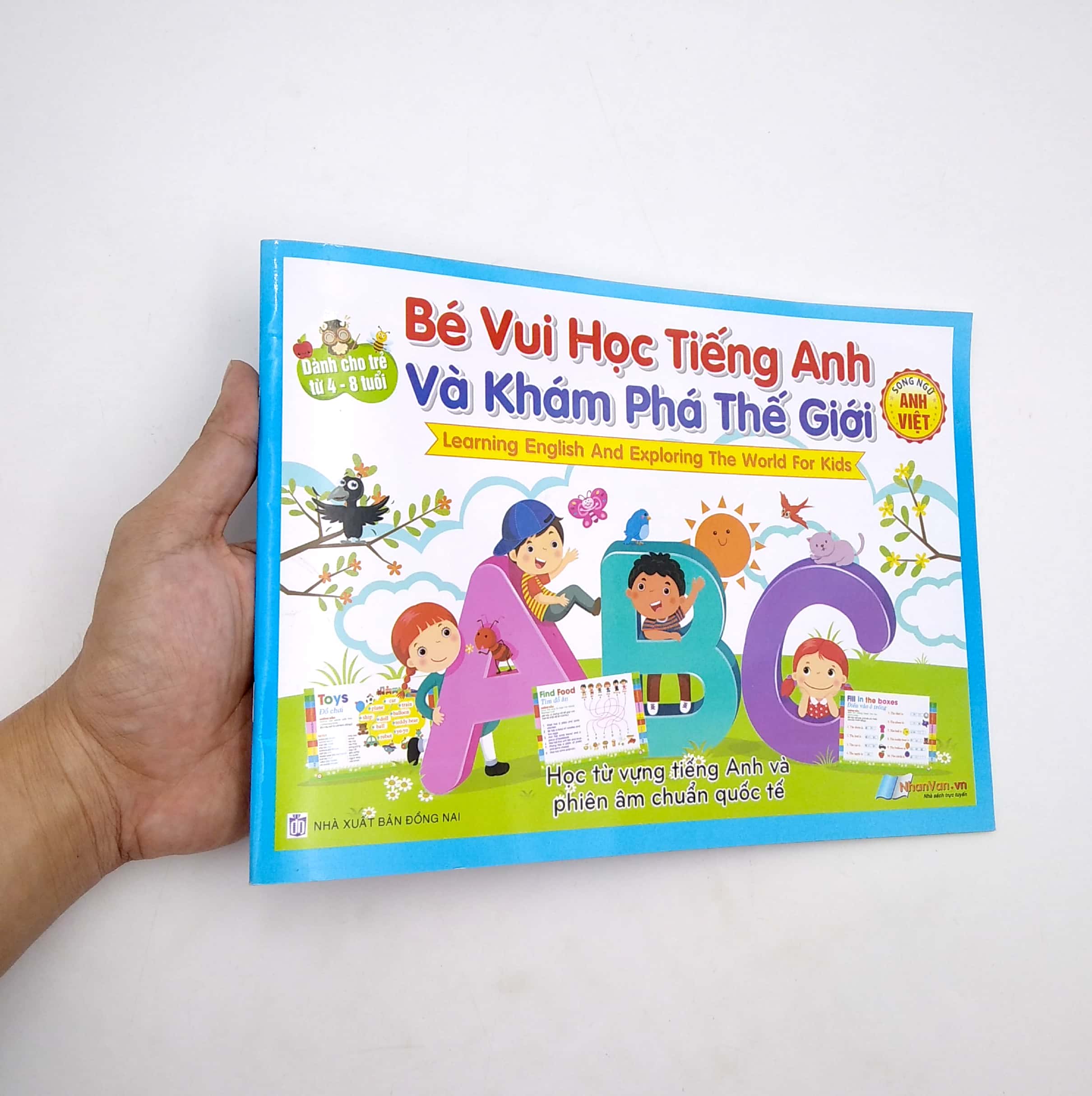 Bé Vui Học Tiếng Anh Và Khám Phá Thế Giới Song Ngữ Anh-Ngữ PDF Bé Vui Học Tiếng Anh Và Khám Phá Thế Giới Song Ngữ Anh-Ngữ PDF