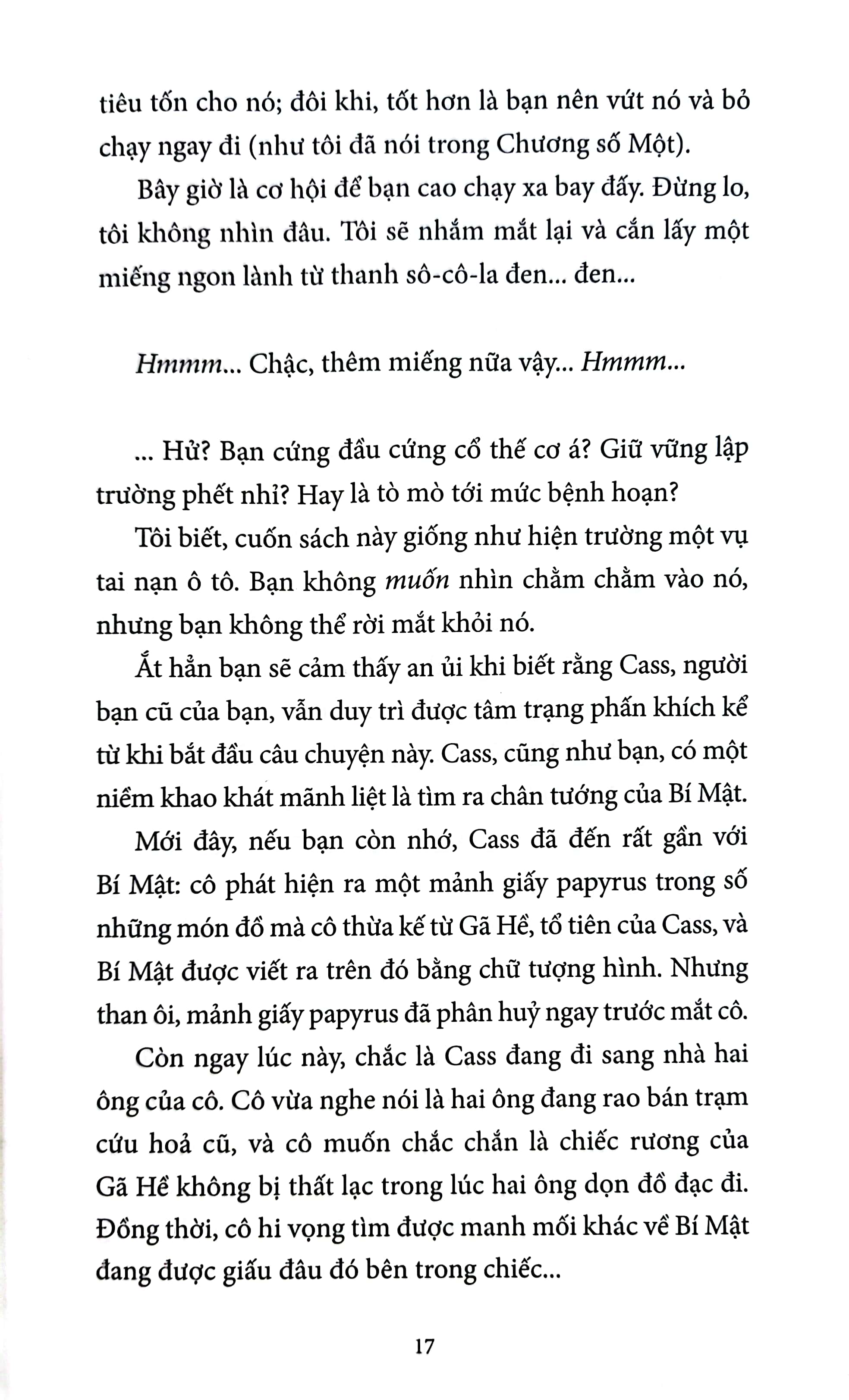 Bí Mật - Tập 5 - Bạn Phải Chấm Dứt Việc Này Đi PDF đọc ebook online, epub online, nghe sách nói audio miễn phí.