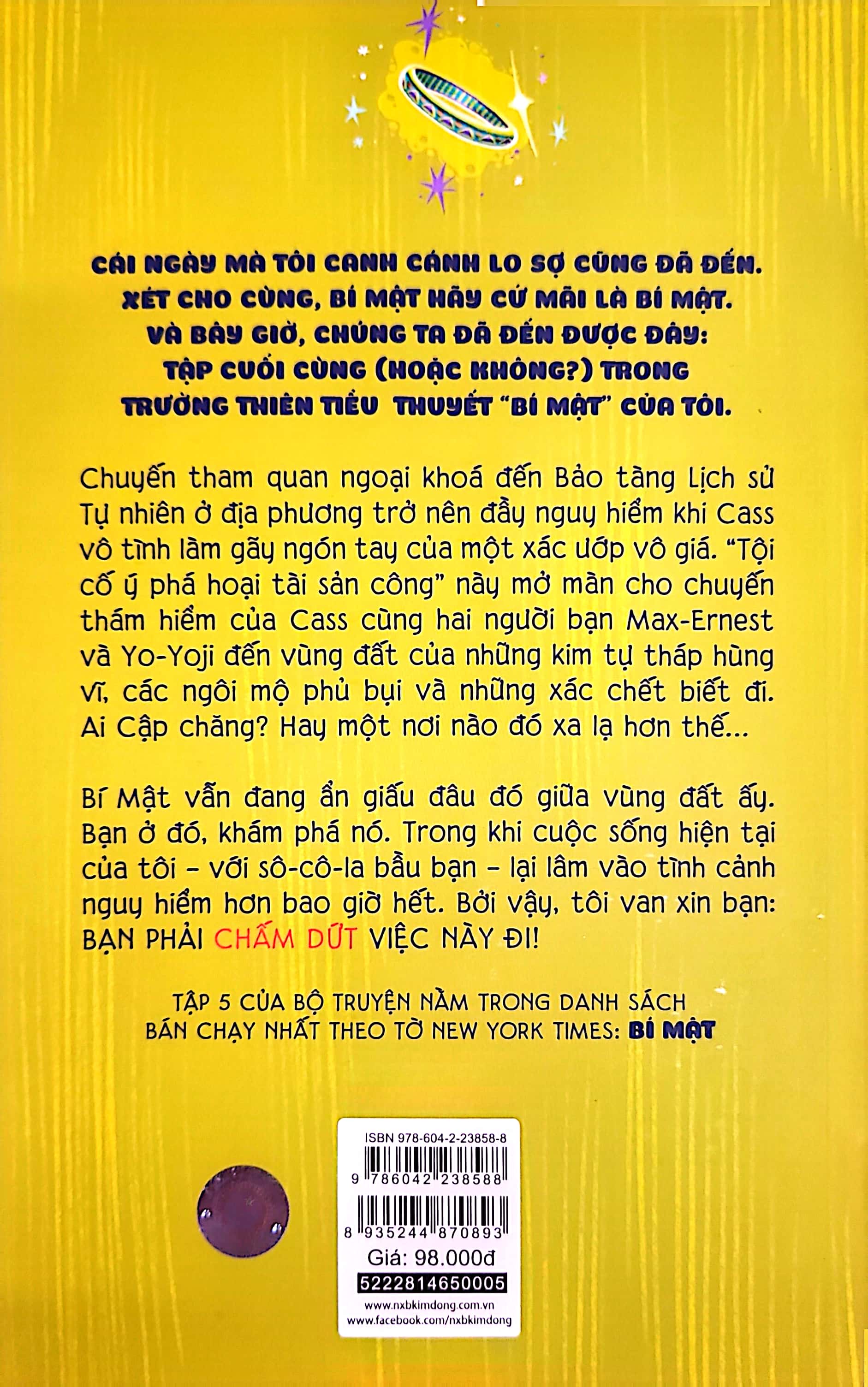 Bí Mật - Tập 5 - Bạn Phải Chấm Dứt Việc Này Đi PDF đọc ebook online, epub online, nghe sách nói audio miễn phí.