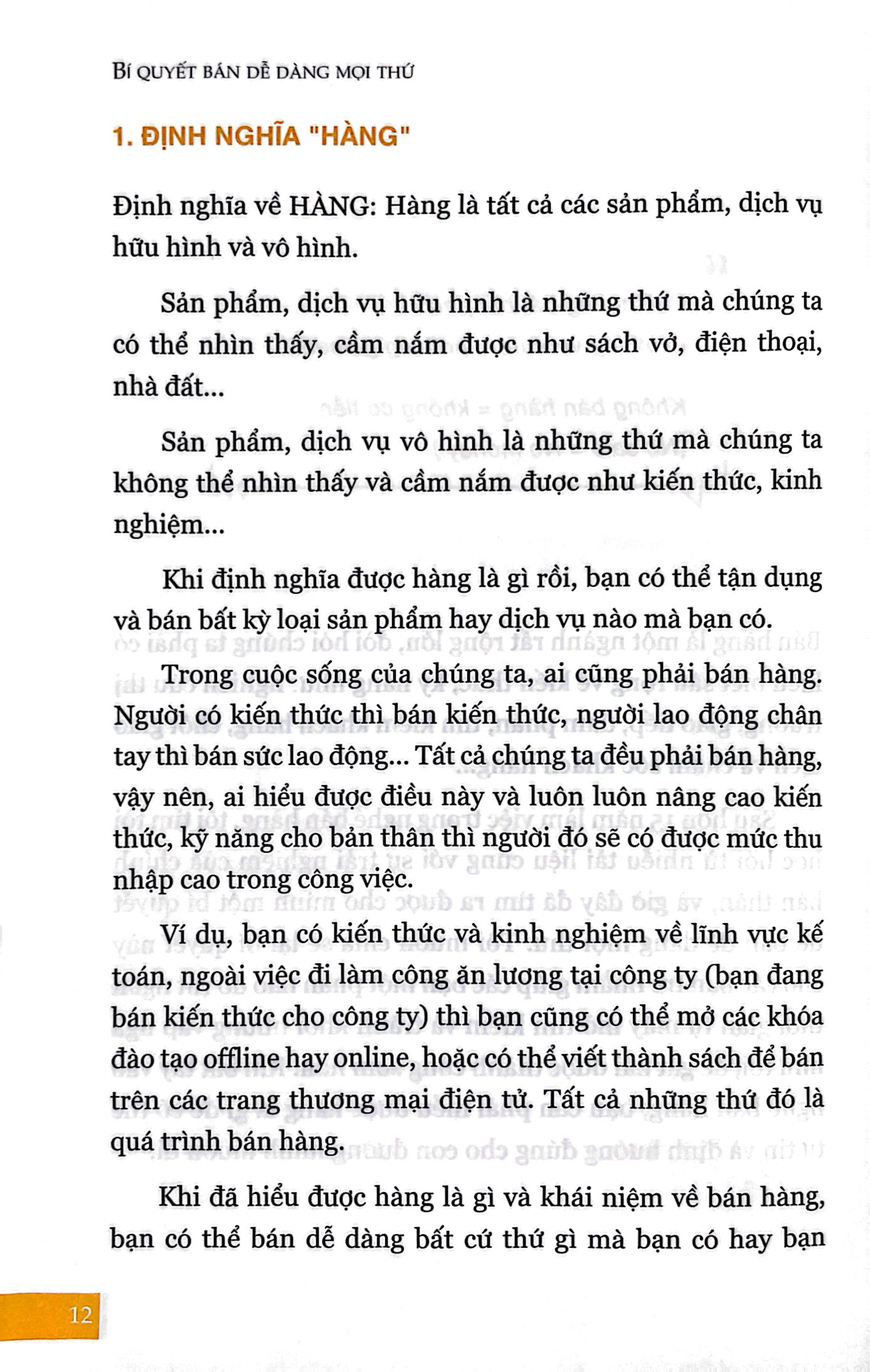 Bí Quyết Bán Dễ Dàng Mọi Thứ PDF