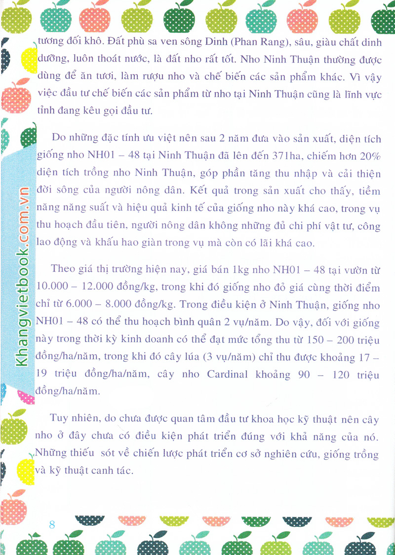 Tải sách Bí Quyết Thành Công Kĩ Thuật Trồng Nho Hiệu Quả PDF đọc ebook online, epub online, nghe sách nói audio miễn phí.