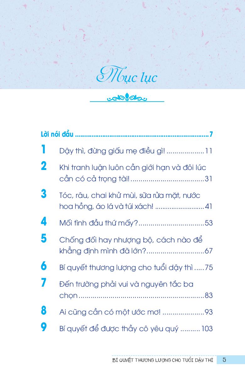 Tải sách Bí Quyết Thương Lượng Cho Tuổi Dậy Thì PDF đọc ebook online, epub online, nghe sách nói audio miễn phí.