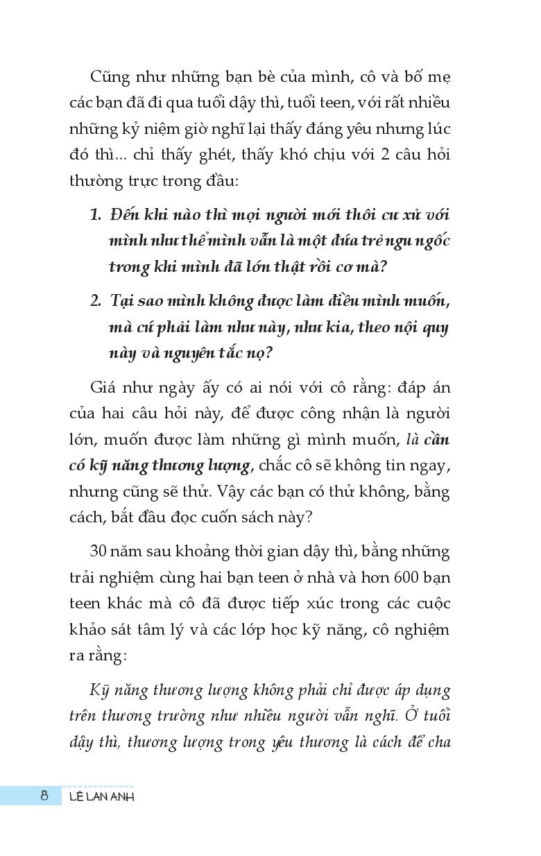 Tải sách Bí Quyết Thương Lượng Cho Tuổi Dậy Thì PDF đọc ebook online, epub online, nghe sách nói audio miễn phí.