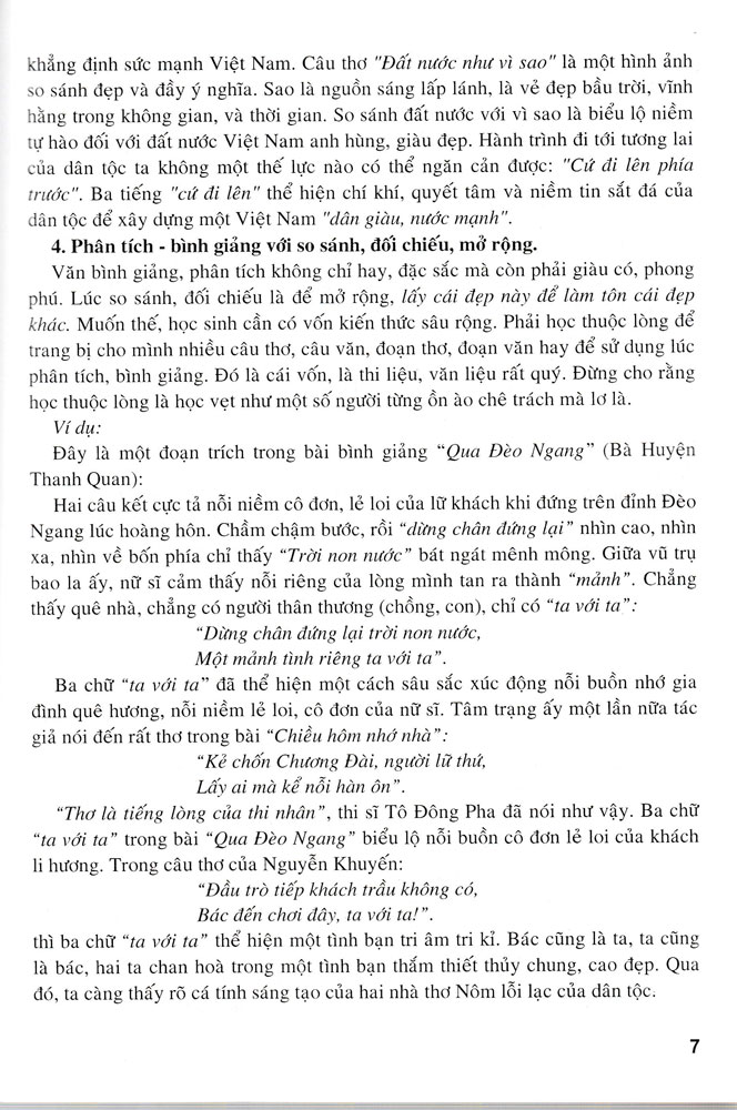Bình Giảng Thơ Văn 7 PDF đọc ebook online, epub online, nghe sách nói audio miễn phí.