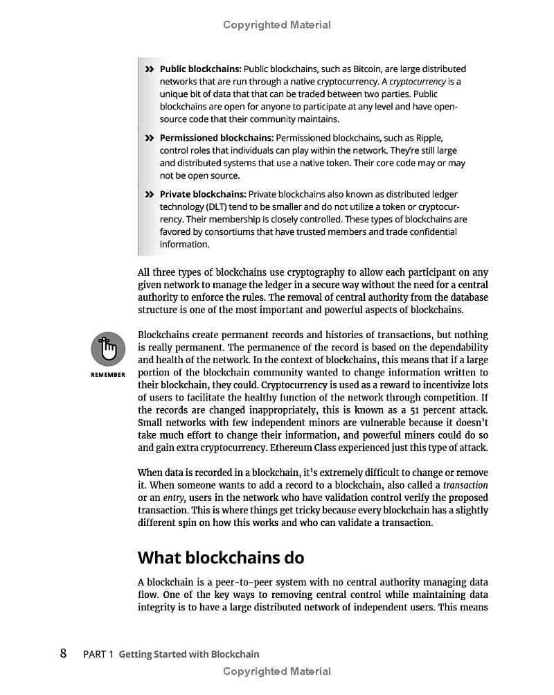 Blockchain For Dummies 2nd Edition