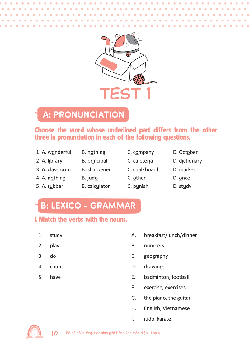 Tải sách Bộ Đề Bồi Dưỡng Học Sinh Giỏi Tiếng Anh Toàn Diện Lớp 6 PDF đọc ebook online, epub online, nghe sách nói audio miễn phí.