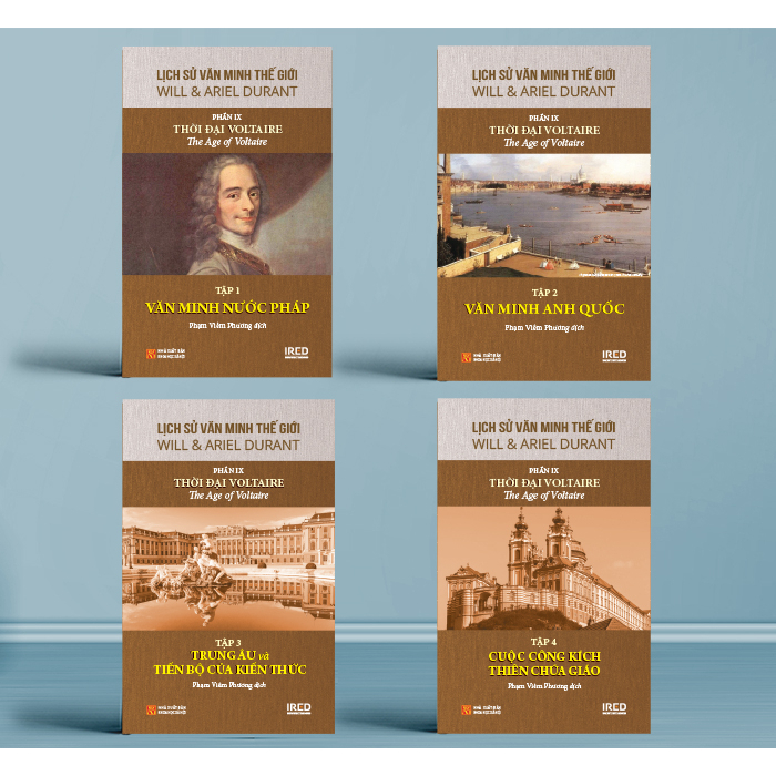 Bộ Sách Lịch Sử Văn Minh Thế Giới - Phần IX - Thời Đại Voltaire PDF Bộ Sách Lịch Sử Văn Minh Thế Giới - Phần IX - Thời Đại Voltaire PDF