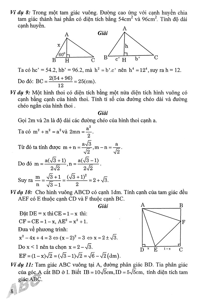 Bồi Dưỡng Học Sinh Giỏi Toán Hình Học 9 PDF đọc ebook online, epub online, nghe sách nói audio miễn phí.