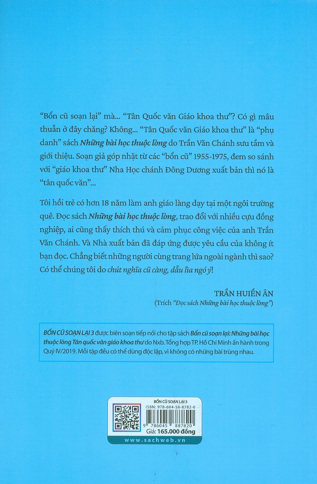 Bổn Cũ Soạn Lại 3 - Những Bài Học Thuộc Lòng - Tân Quốc Văn Giáo Khoa Thư PDF đọc ebook online, epub online, nghe sách nói audio miễn phí.