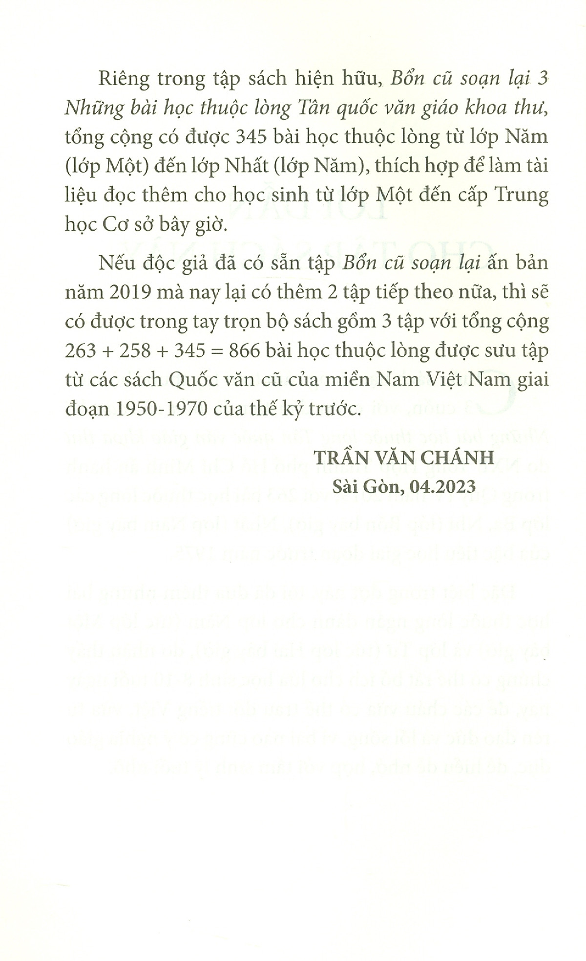 Bổn Cũ Soạn Lại 3 - Những Bài Học Thuộc Lòng - Tân Quốc Văn Giáo Khoa Thư PDF đọc ebook online, epub online, nghe sách nói audio miễn phí.