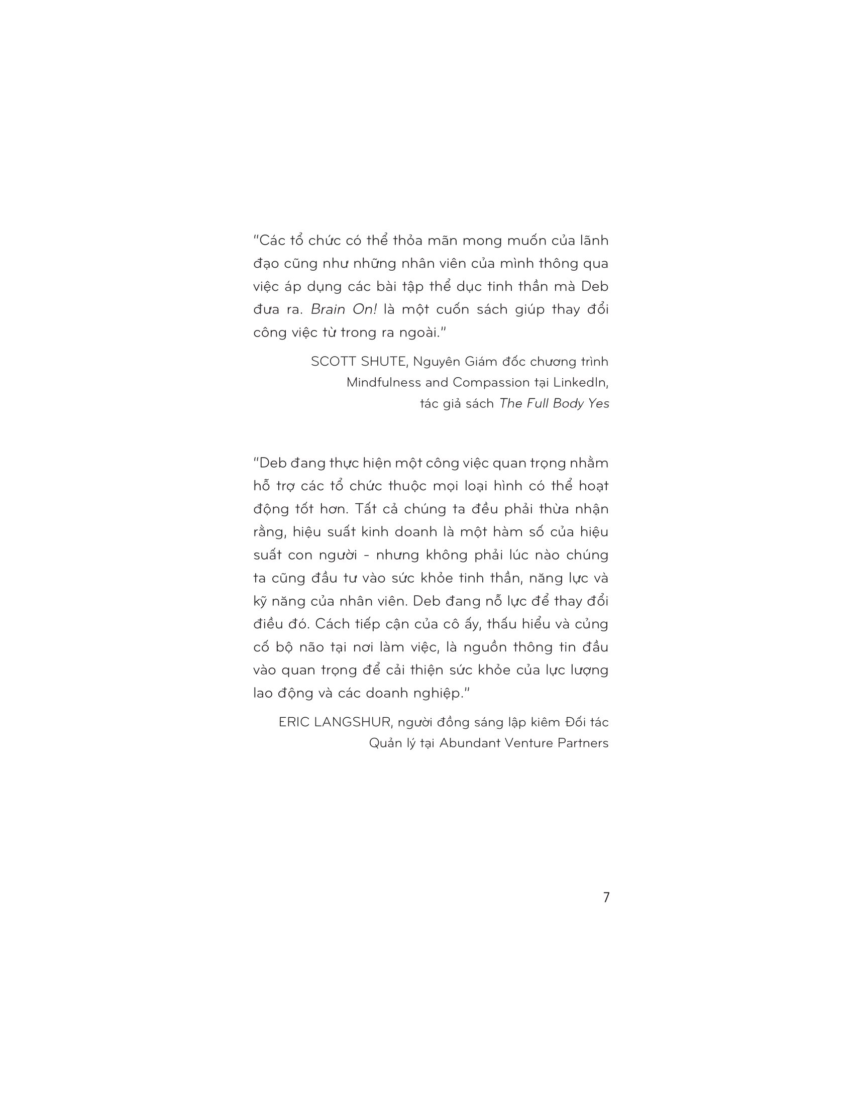 Brain On! - Rèn Luyện Tâm Trí Trong Công Việc PDF đọc ebook online, epub online, nghe sách nói audio miễn phí. Brain On! - Rèn Luyện Tâm Trí Trong Công Việc PDF đọc ebook online, epub online, nghe sách nói audio miễn phí.