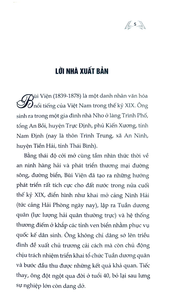 Tải sách Bùi Viện Với Cuộc Duy Tân Của Triều Tự Đức PDF đọc ebook online, epub online, nghe sách nói audio miễn phí.