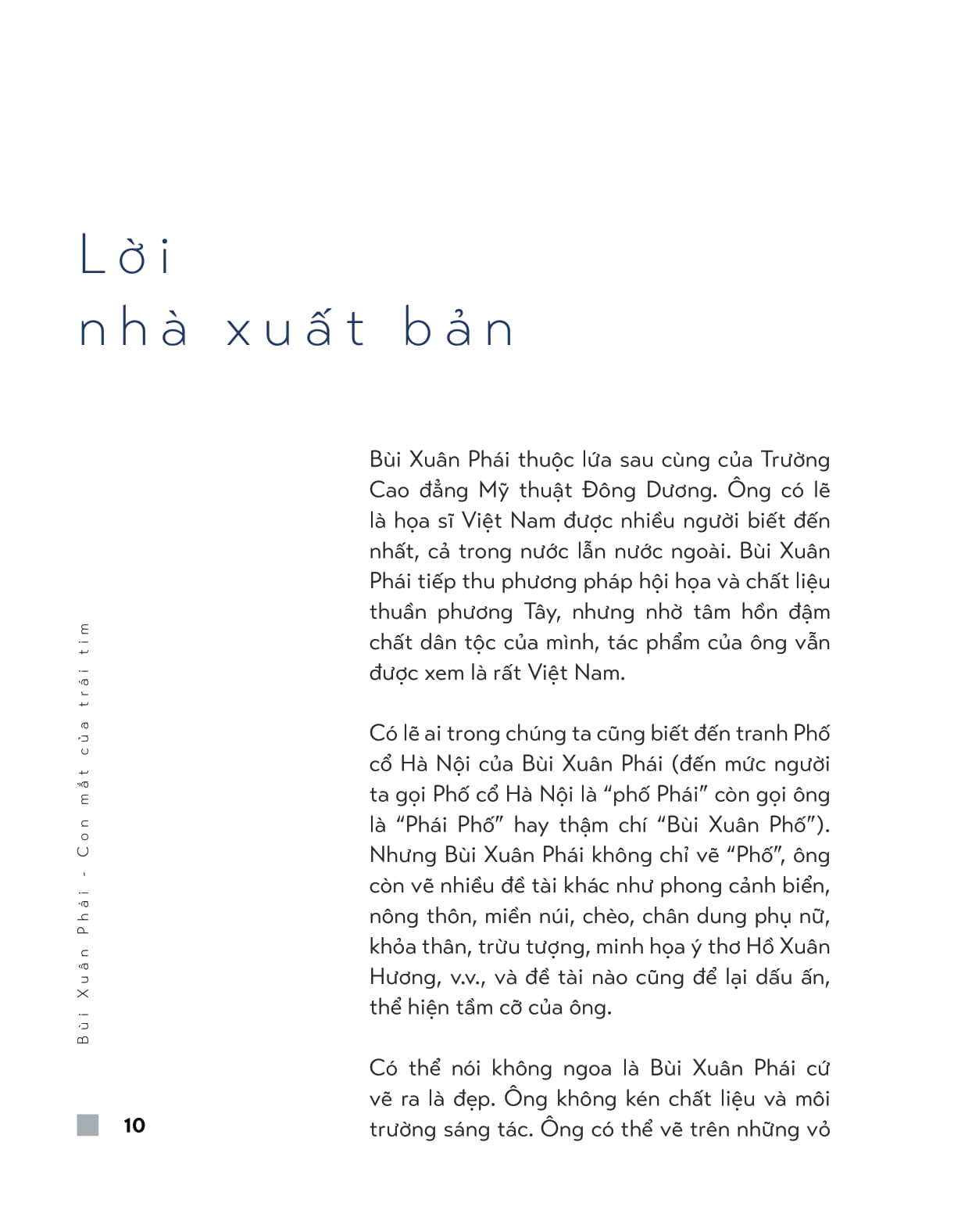 Bùi Xuân Phái - Con Mắt Của Trái Tim PDF đọc ebook online, epub online, nghe sách nói audio miễn phí.