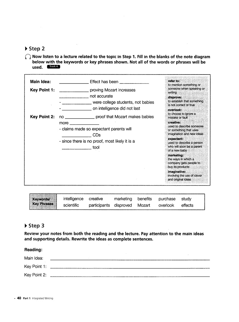 Building Skills For The Toeft IBT Beginning - Writing PDF Building Skills For The Toeft IBT Beginning - Writing PDF
