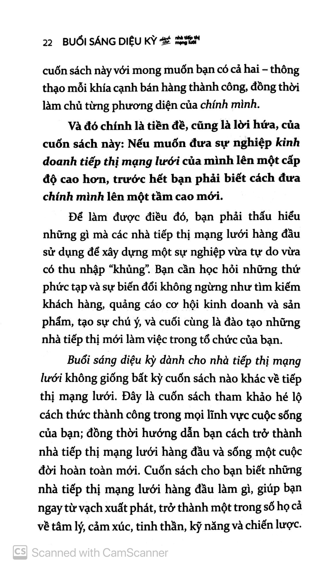 Buổi Sáng Diệu Kỳ Dành Cho Nhà Tiếp Thị Mạng Lưới PDF đọc ebook online, epub online, nghe sách nói audio miễn phí.