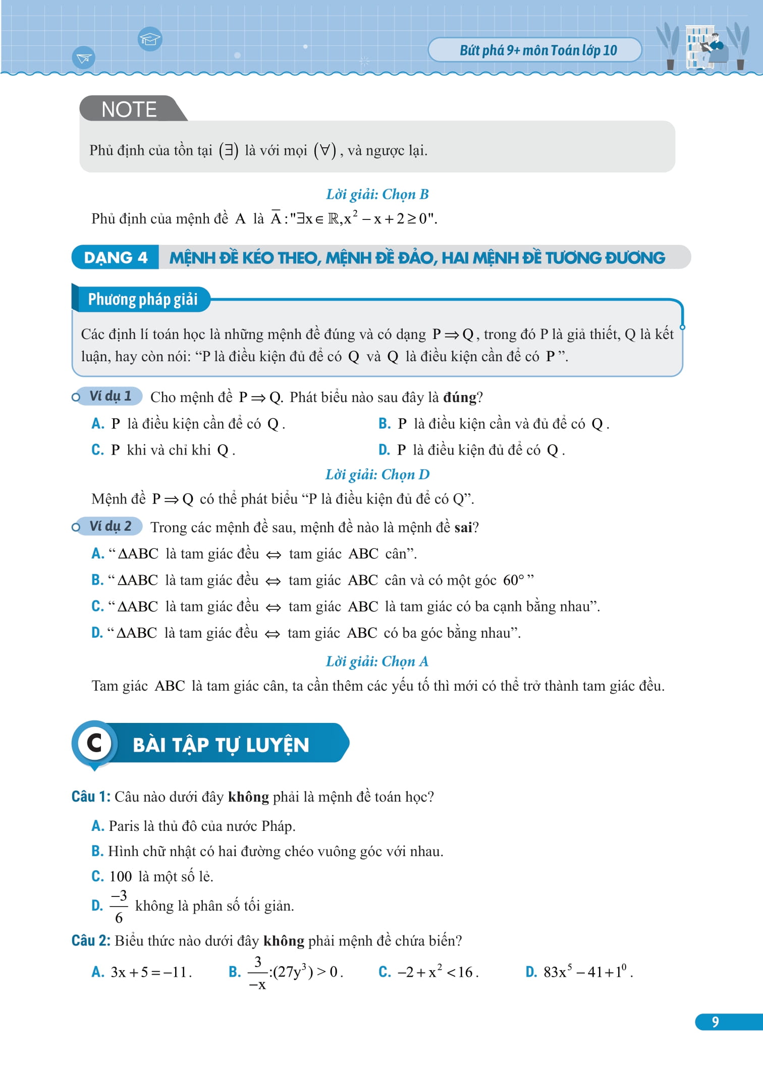 Bứt Phá 9+ Lớp 10 - Môn Toán (Theo Chương Trình GDPT Mới) (Tái Bản 2024) PDF đọc ebook online, epub online, nghe sách nói audio miễn phí. Tải sách Bứt Phá 9+ Lớp 10 - Môn Toán (Theo Chương Trình GDPT Mới) (Tái Bản 2024) PDF đọc ebook online, epub online, nghe sách nói audio miễn phí.