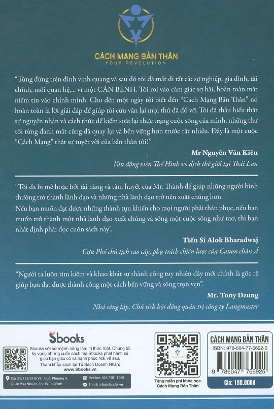 Cách Mạng Bản Thân PDF đọc ebook online, epub online, nghe sách nói audio miễn phí. Cách Mạng Bản Thân PDF đọc ebook online, epub online, nghe sách nói audio miễn phí.
