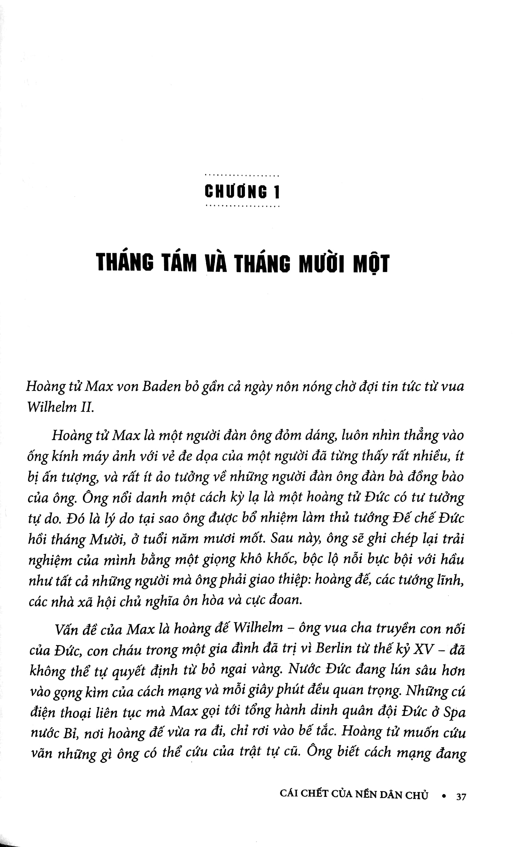 Cái Chết Của Nền Dân Chủ: Những Bước Tiến Quyền Lực Của Hitler PDF