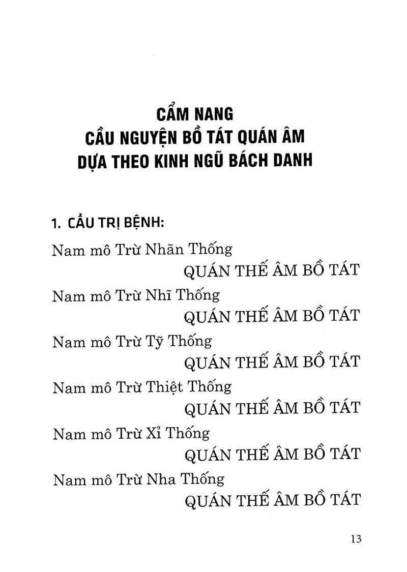 Tải sách Cẩm Nang Cầu Nguyện Bồ Tát Quan Âm PDF đọc ebook online, epub online, nghe sách nói audio miễn phí.
