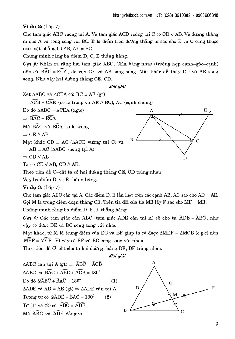 Cẩm Nang Chứng Minh Ba Điểm Thẳng Hàng PDF đọc ebook online, epub online, nghe sách nói audio miễn phí. Tải sách Cẩm Nang Chứng Minh Ba Điểm Thẳng Hàng PDF đọc ebook online, epub online, nghe sách nói audio miễn phí.