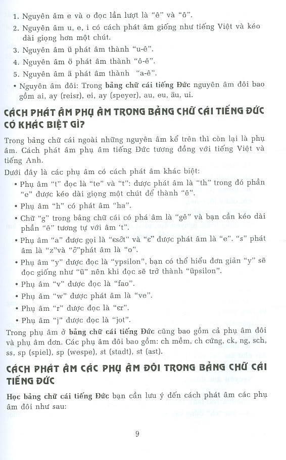 Cẩm Nang Hướng Dẫn Tự Học Tiếng Đức Trình Độ Sơ Cấp - Trung Cấp PDF đọc ebook online, epub online, nghe sách nói audio miễn phí.