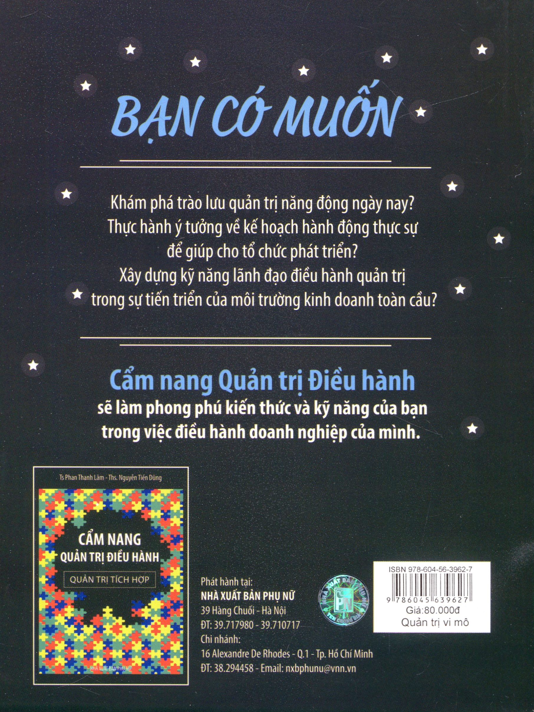 Cẩm Nang Quản Trị Điều Hành - Quản Trị Vi Mô PDF đọc ebook online, epub online, nghe sách nói audio miễn phí. Tải sách Cẩm Nang Quản Trị Điều Hành - Quản Trị Vi Mô PDF đọc ebook online, epub online, nghe sách nói audio miễn phí.