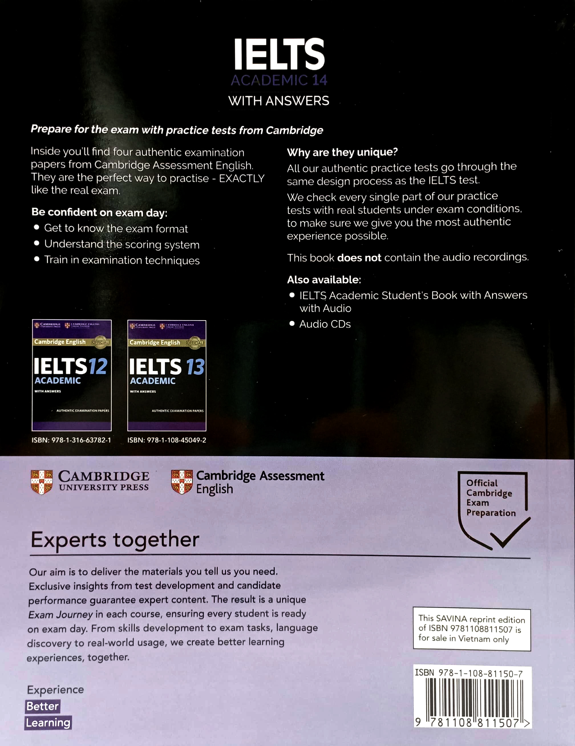 Cambridge Ielts 14 Academic With Answers (Savina) PDF - Tờ Khai Y Tế