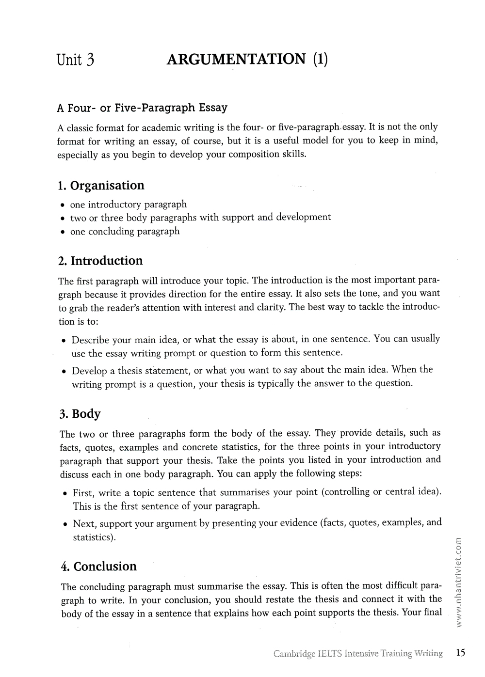 Cambridge Ielts Intensive Training - Writing PDF Cambridge Ielts Intensive Training - Writing PDF