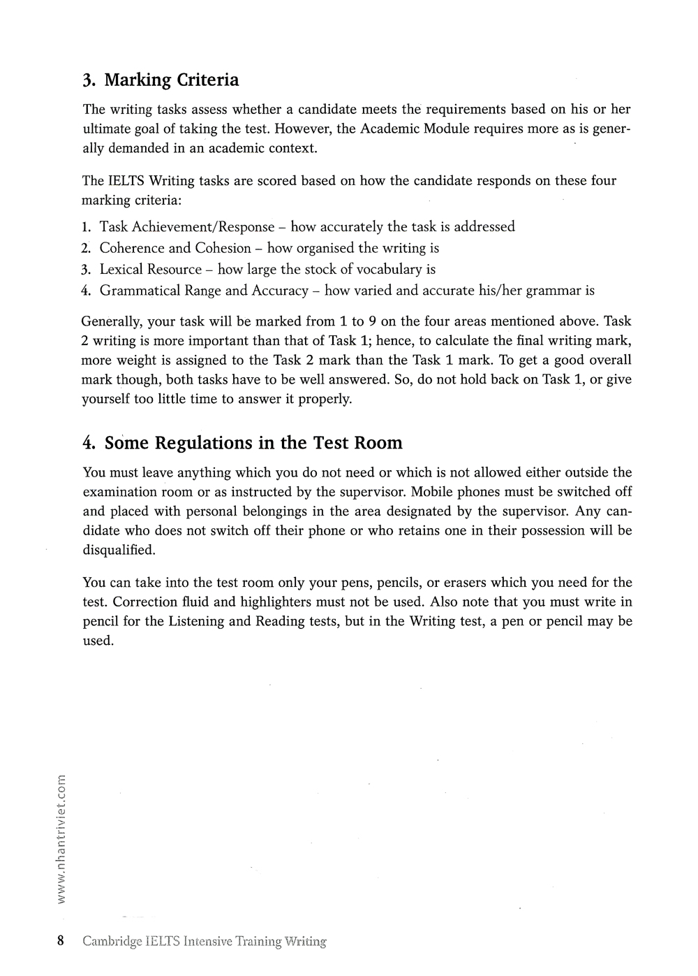 Cambridge Ielts Intensive Training - Writing PDF Cambridge Ielts Intensive Training - Writing PDF
