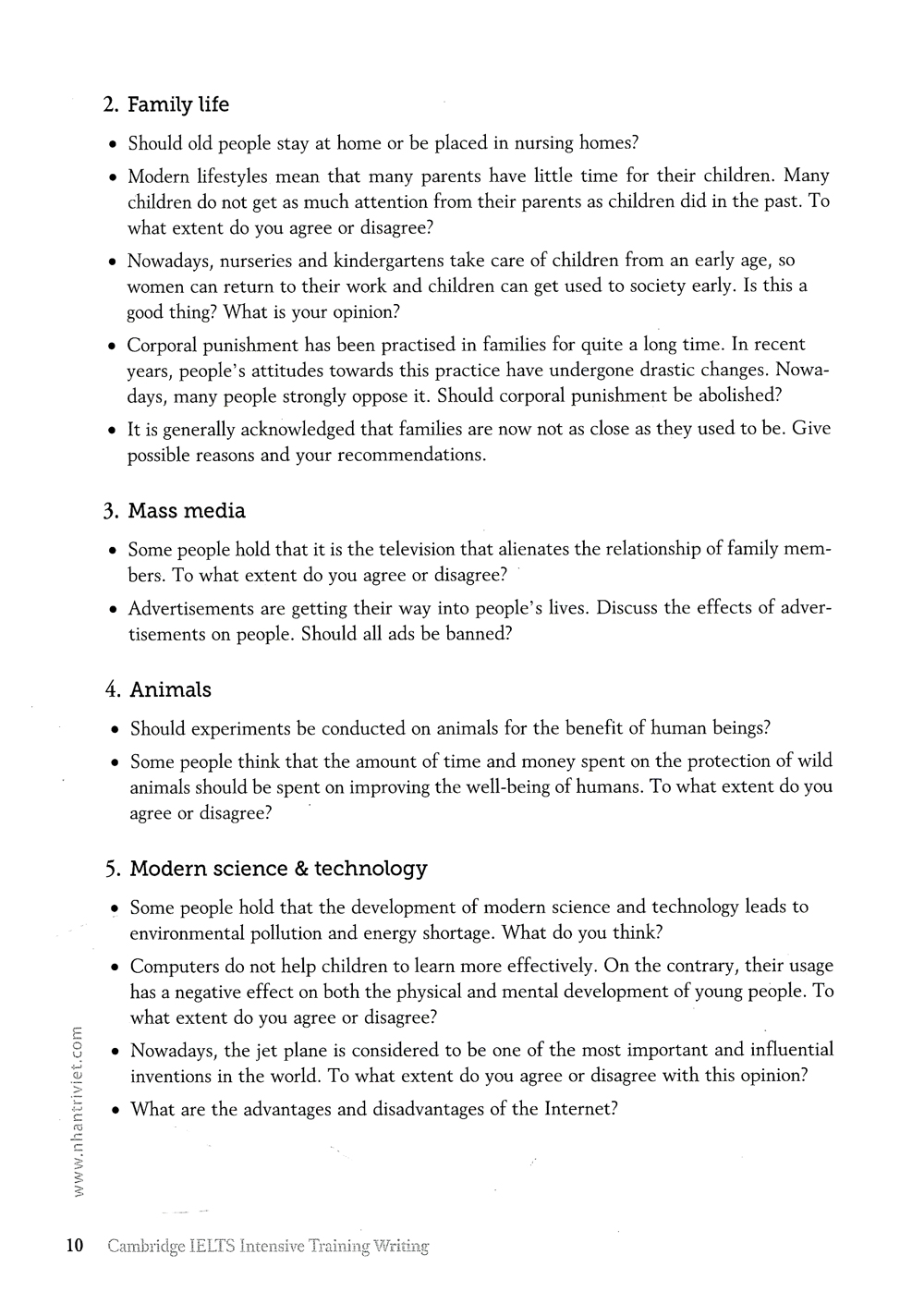 Cambridge Ielts Intensive Training - Writing PDF Cambridge Ielts Intensive Training - Writing PDF