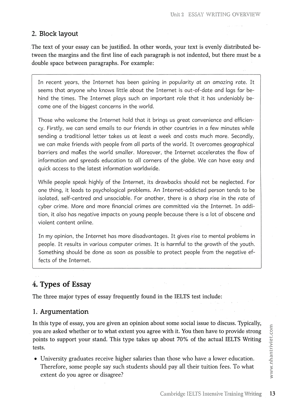 Cambridge Ielts Intensive Training - Writing PDF Cambridge Ielts Intensive Training - Writing PDF