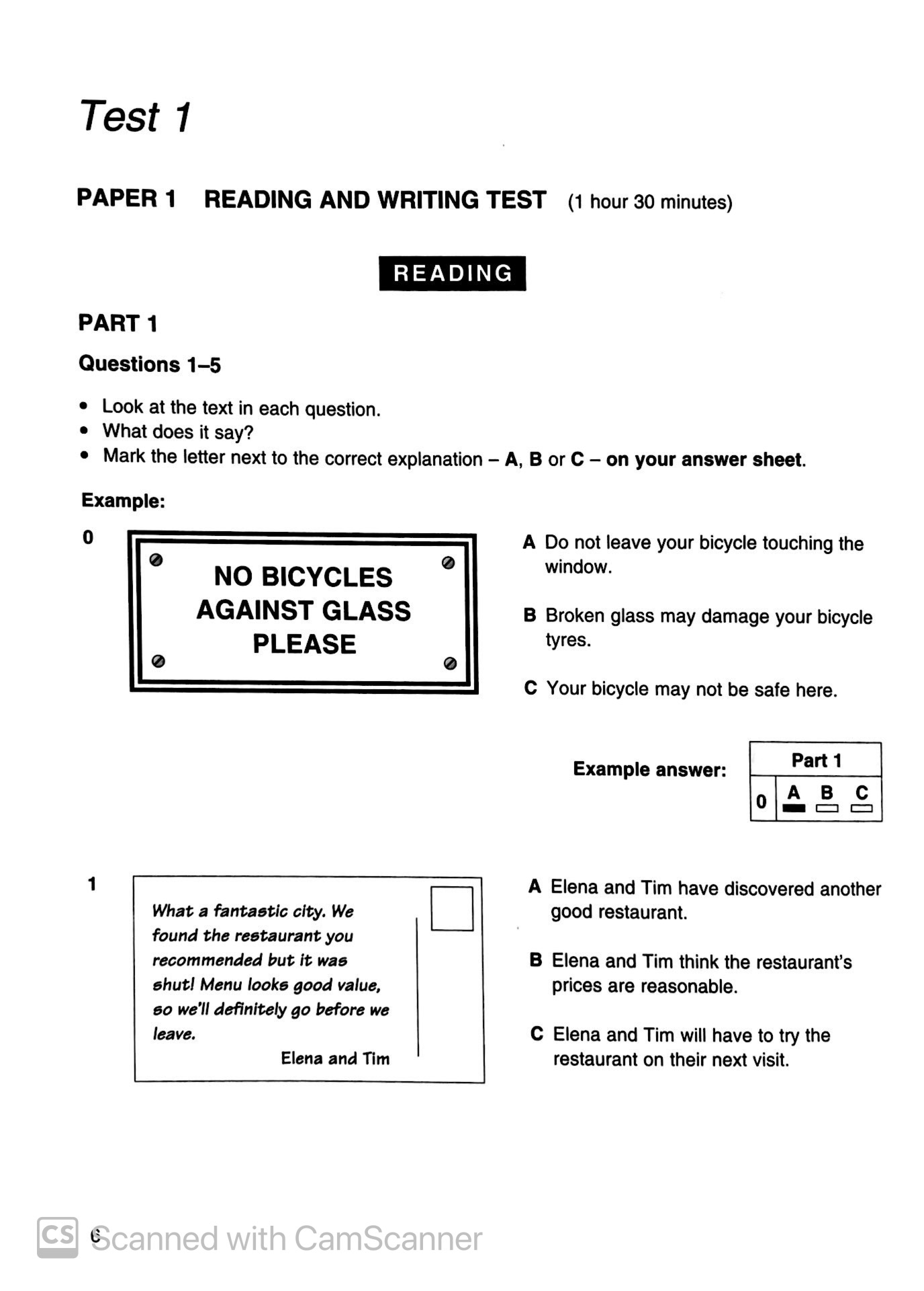 Cambridge Preliminary English Test 3 Student's Book With Answers FAHASA ...