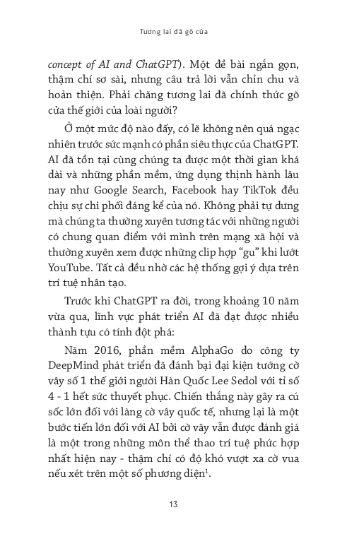 Canh Bạc AI - ChatGPT Và Tương Lai Loài Người PDF đọc ebook online, epub online, nghe sách nói audio miễn phí. Tải sách Canh Bạc AI - ChatGPT Và Tương Lai Loài Người PDF đọc ebook online, epub online, nghe sách nói audio miễn phí.