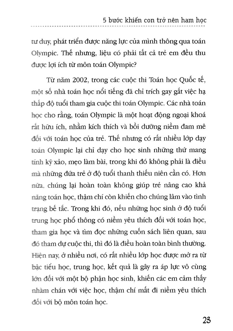 Tải sách Cha Mẹ Phải Làm Gì Khi Con Không Thích Học - 5 Bước Khiến Con Trở Nên Ham Học PDF đọc ebook online, epub online, nghe sách nói audio miễn phí.