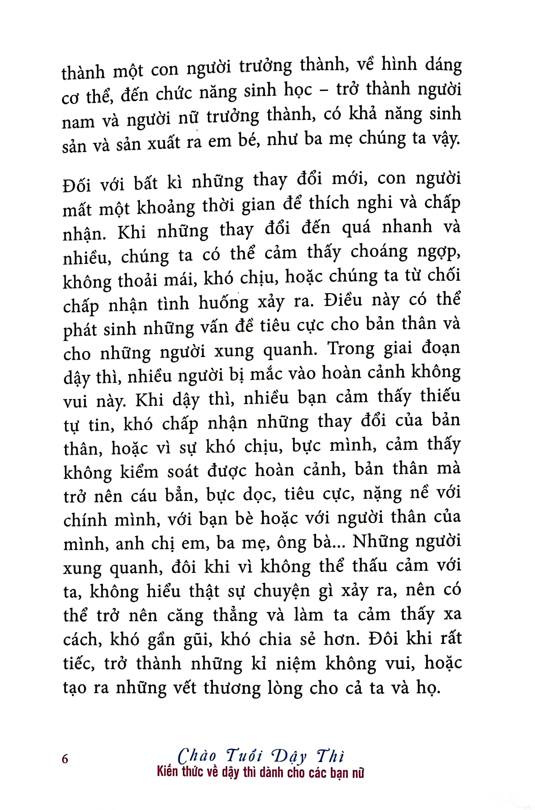 Chào Tuổi Dậy Thì! - Kiến Thức Về Dậy Thì Dành Cho Cá Bạn Nữ 8-12 Tuổi PDF Chào Tuổi Dậy Thì! - Kiến Thức Về Dậy Thì Dành Cho Cá Bạn Nữ 8-12 Tuổi PDF